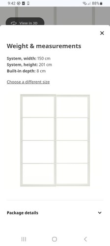 New ikea pax - new,