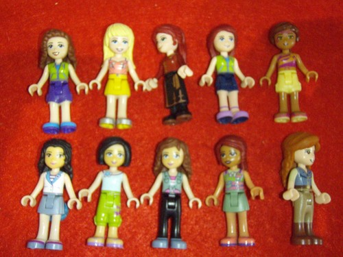 Lego friends minifigures 10 - lego, friends,