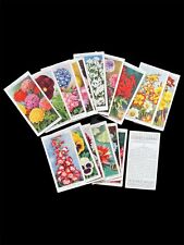 Wills Cigarette Cards GARDEN FLOWERS (by Richard Sudell) 1939 Pick your Card/s