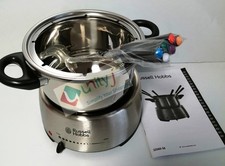 Russell Hobbs Electric Fondue Set Fiesta 2 L – 6 Person Non‑Stick Stainless P...