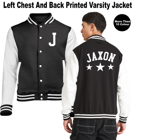 Personalised varsity jacket - personalised,