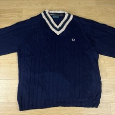 Fred Perry Navy Blue Cricket