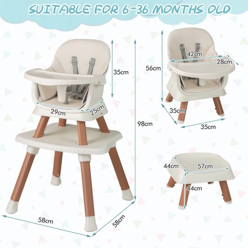 Chair baby high - chair, 6-in-1