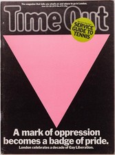 GAY LIBERATION Pink triangle