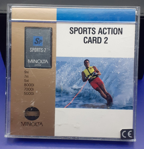 Minolta sports action card - minolta,