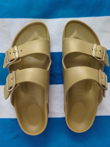 Gold arizona eva slip - gold,
