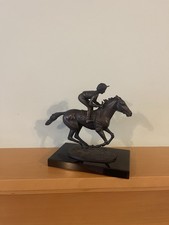 Bronze Sculpture Of A Jockey