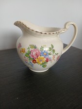 Vintage Milk Jug Floral Design, Victorian Range By Johnson Brothers