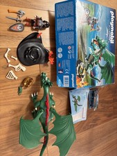 Playmobil 6003 Knights set with Great Dragon and Baby Dragon 