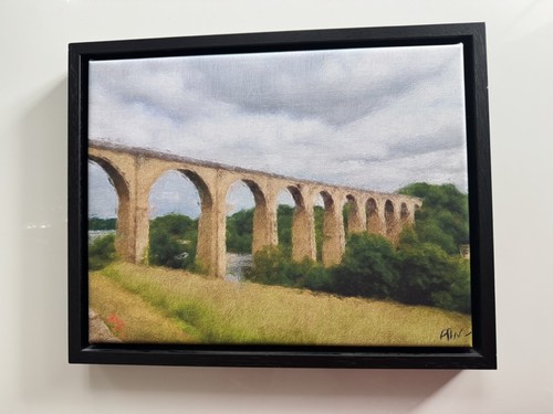 Hand crafted canvas painting
