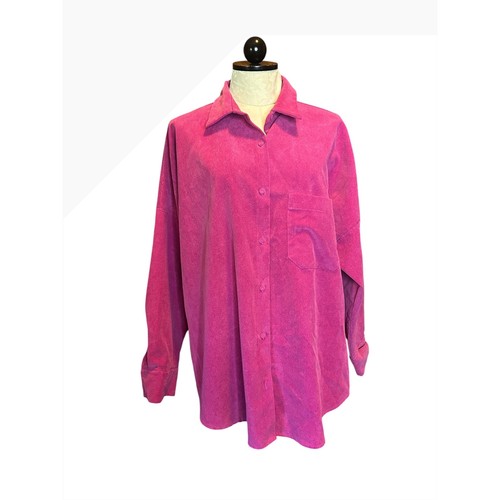 Zara magenta pink corduroy - pink,