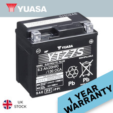 YTZ7S Yuasa Original AGM Sealed Motorcycle Battery Filled and charged YTZ7
