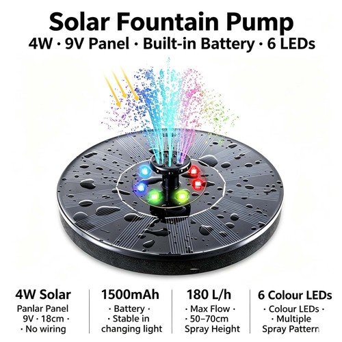 Garden solar water pond pump - garden,