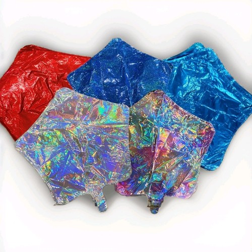 Foil stars helium balloons job - balloons,