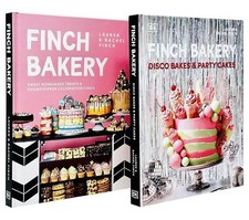 The Finch Bakery, Finch Bakery Disco Bakes and Party Cakes 2 Books Collection