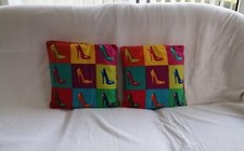 REDUCED - 2 colourful Dunelm