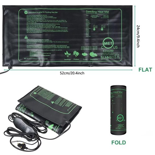 Seedling heat mat with - seedling,