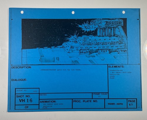 Star wars storyboard empire - star,