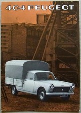 PEUGEOT 404 LIGHT LORRY &