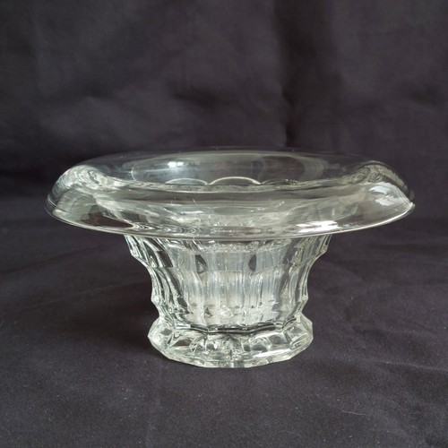 Vintage clear glass - glass, posy