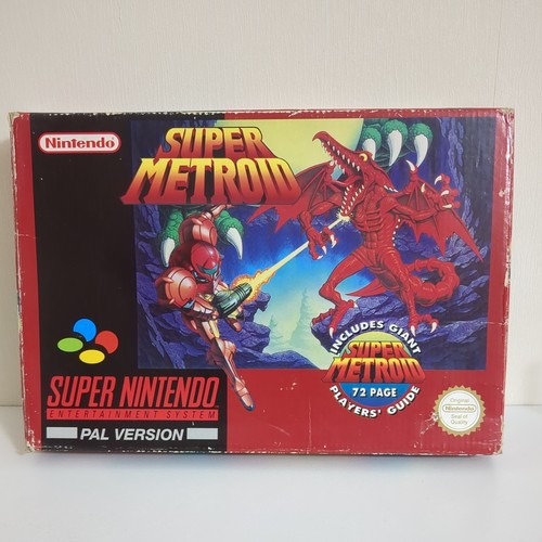 Super metroid big box - super,