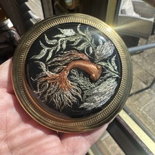 Vintage Kigu fish compact