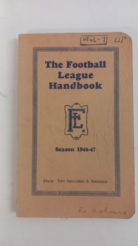 Football league handbook - football,