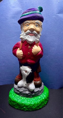 Purple hat garden - hat, gnome