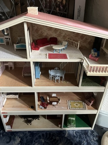 Lundby dolls house with - lundby,