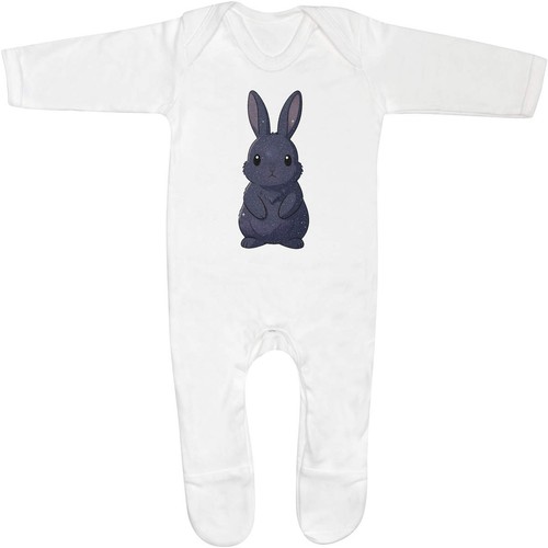 Galaxy rabbit baby romper - 'galaxy, rabbit'