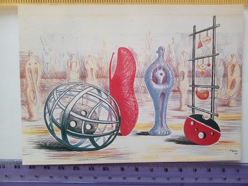 Vintage modern art - art, drawing