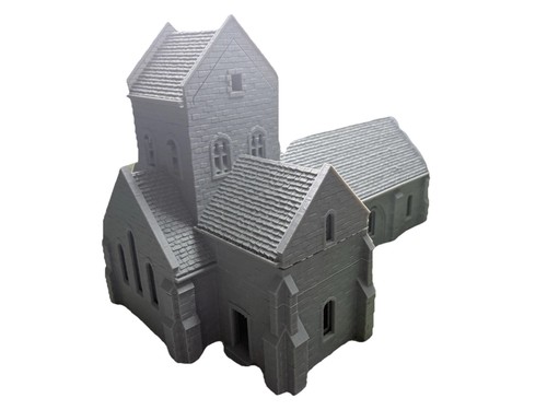28mm large church ideal - ideal, ww2