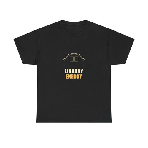 Library energy shirt book - shirt,
