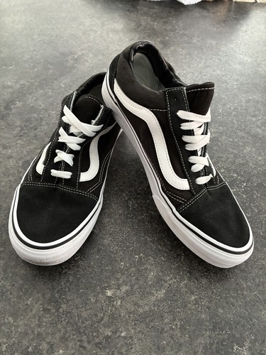 Vans old skool - black, uk
