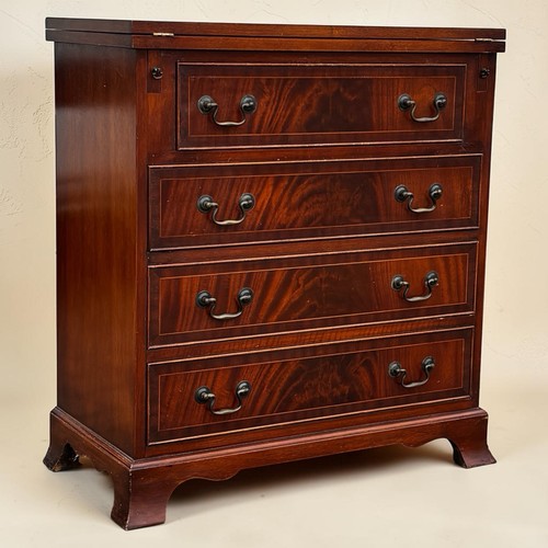 Georgian style mahogany veneer - style,