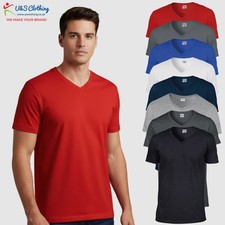 Gildan Men's Softstyle V-Neck