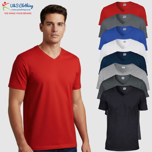 Gildan men softstyle neck - men's,