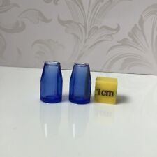 Barbie Blue Glasses Cups Accessories Set Dream House Vases Drink (A1)