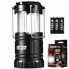 Cob Led Collapsible Camping Lantern Fishing Work Lamp Light 300 Lumens DT50665