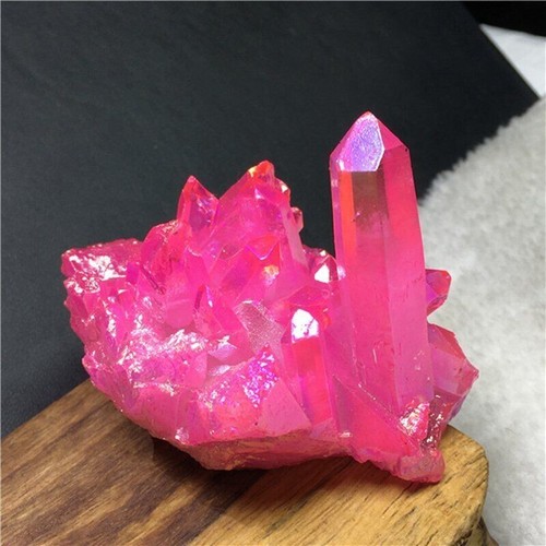 Aura titanium pink rose quartz - pink,