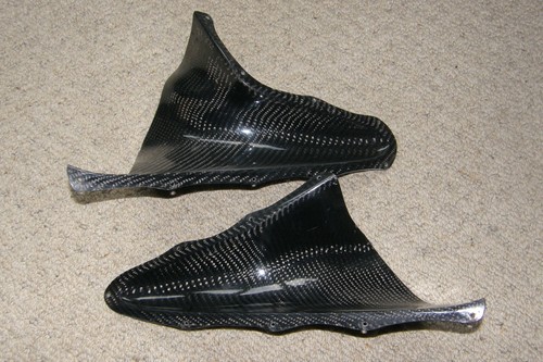 Carbon fibre fairing infills - carbon,