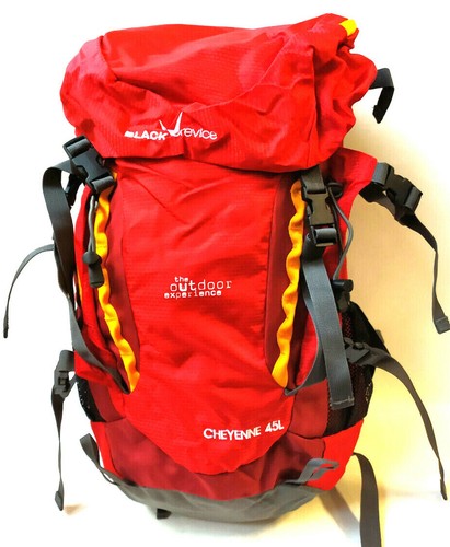 Black crevice backpack - black,