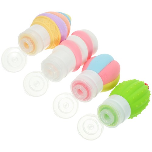 Pcs refillable sauce squeeze - 4,