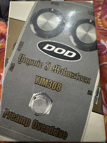 Dod yjm308 preamp overdrive - dod,