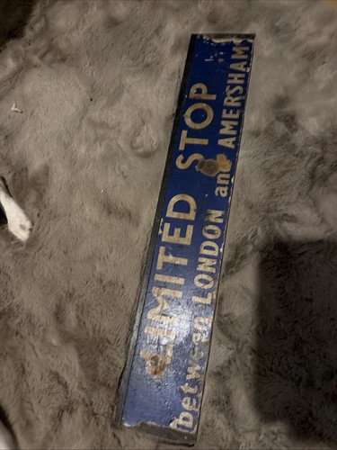 Old bus stop - stop, sign