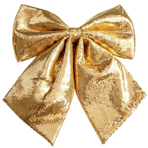 Christmas tree topper bow - christmas,