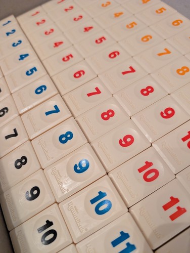 Rummikub spare tiles - rummikub,
