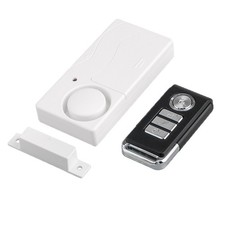 Wireless Magnetic Sensor Door Window Security Burglar Alarm w/ Remote Control UK