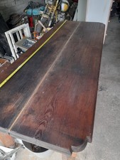 Antique rustic refectory table