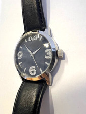 D&G Watch Quartz Black Dial